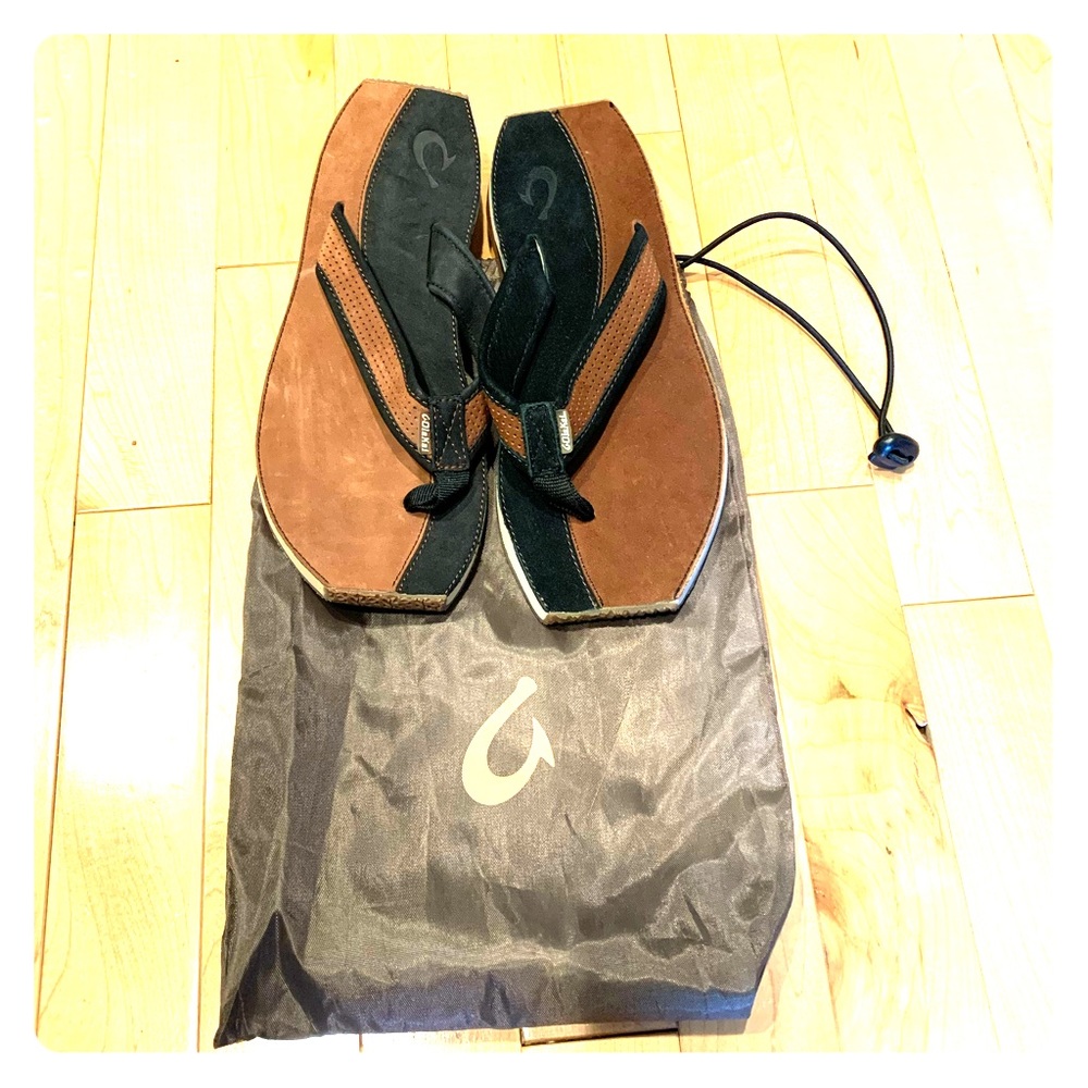OluKai flip flops size 6